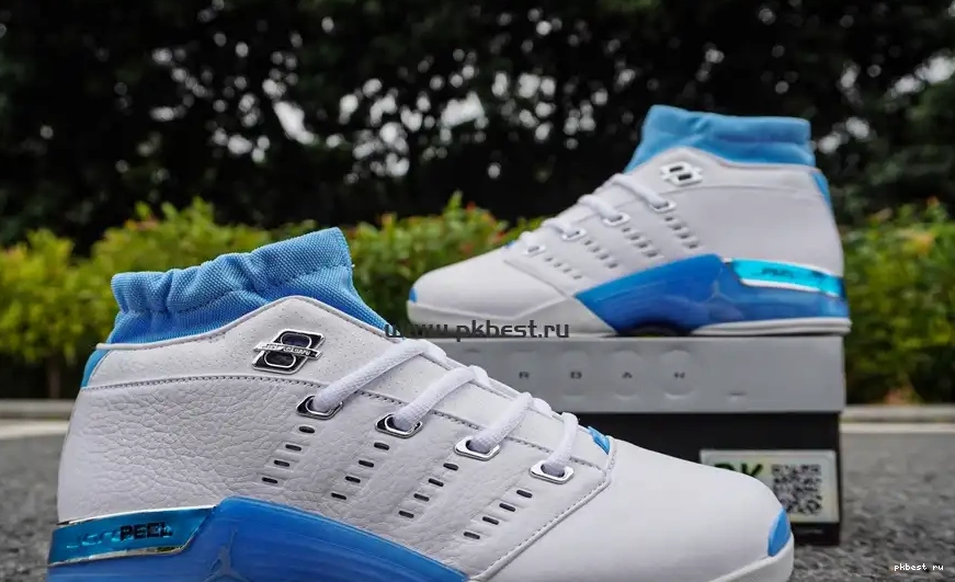 GOD PK 17 Jordan SHIP MATERIALS Blue TO Retro RETAIL SP READY University Low 0604